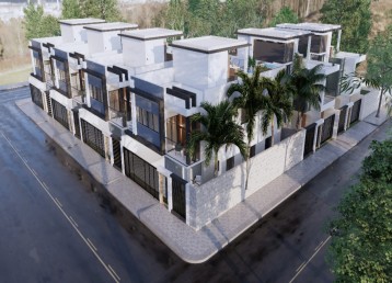 Proyecto de 6 casas desde 135m² hasta 160m² de construcción